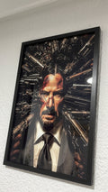 Lámina de Aluminio John Wick 60x40 cm Impresión HD Premium