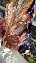 Lámina de Aluminio One Piece Luffy Gear 5 30x20 cm Impresión HD Premium