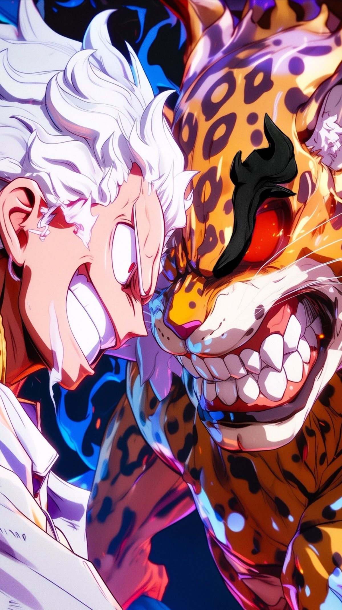 One Piece: Lucci vs Zoro - Lámina Aluminio
