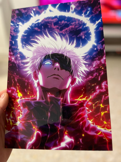 Jujutsu Kaisen: Gojo Satoru - Lámina Aluminio