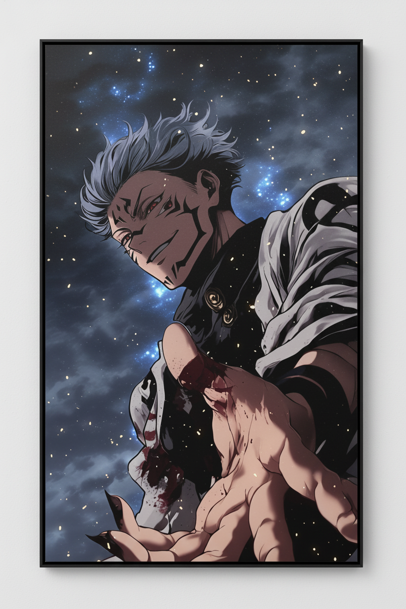 Jujutsu Kaisen Toji Fushiguro - Lámina Aluminio en pared